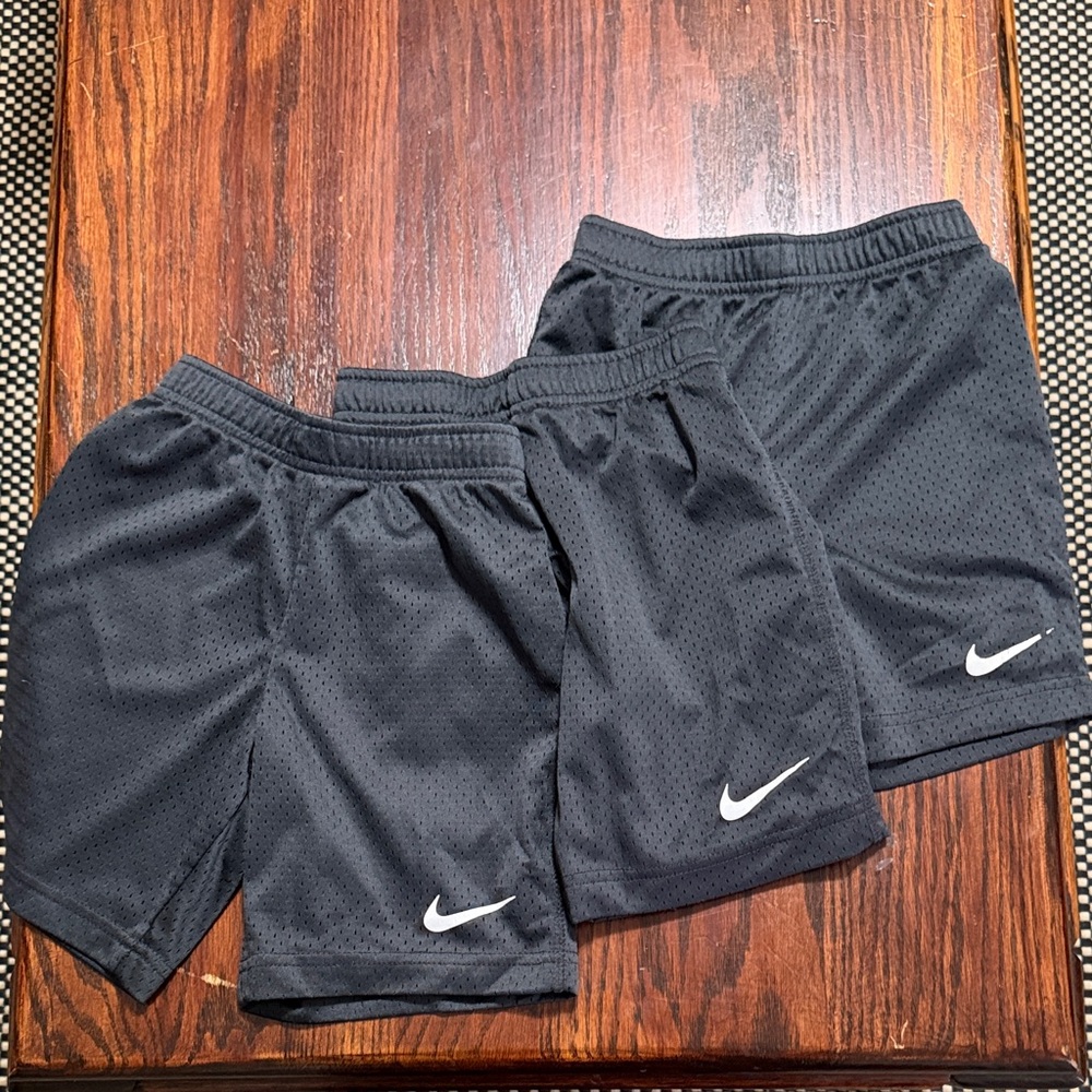 Nike Dark Gray Mesh Shorts Trio